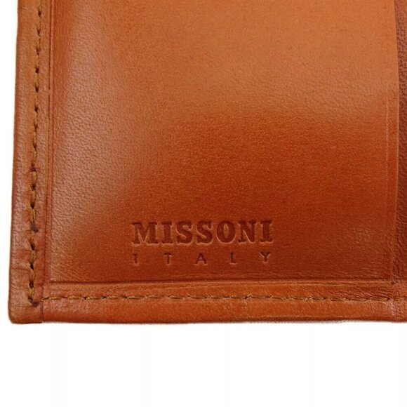 Missoni Key Case Logo Leather Authentic USED - Picture 9 of 15